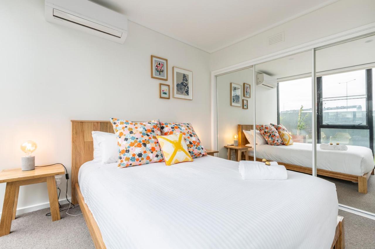 ☆Of Southbank☆Light Filled Apartment☆Huge Private Terrace With City Views☆Parking☆Pool☆Gym☆Wifi Melbourne Buitenkant foto